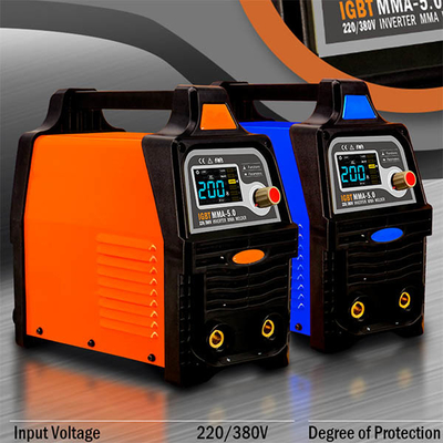 kwaliteit  LED Multi Functional Welding Machine IGBT Inverter 30-240A 5.2kg Weight fabriek