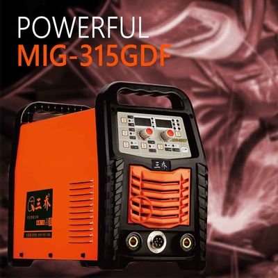 IGBT Inverter 315A Co2 MIG Lasmachine Dubbele Puls Met 15KG Draadspoel